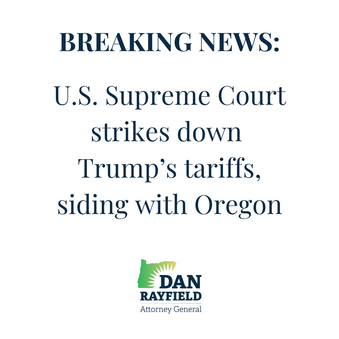 Attorney General Dan Rayfield tweet media