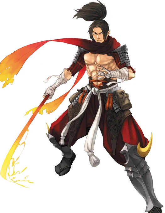 I saw the design of legend of kage 2 DS and it really reminds me of Ryu's spirit of the fighter outfit. Either way they're both slutty and the design is good for people who like fanservice.