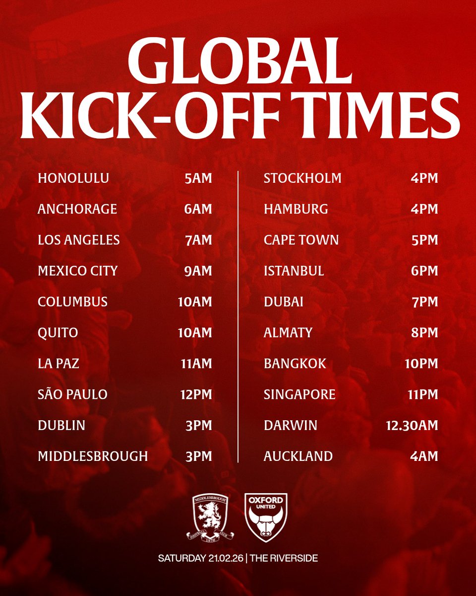 Middlesbrough FC tweet media