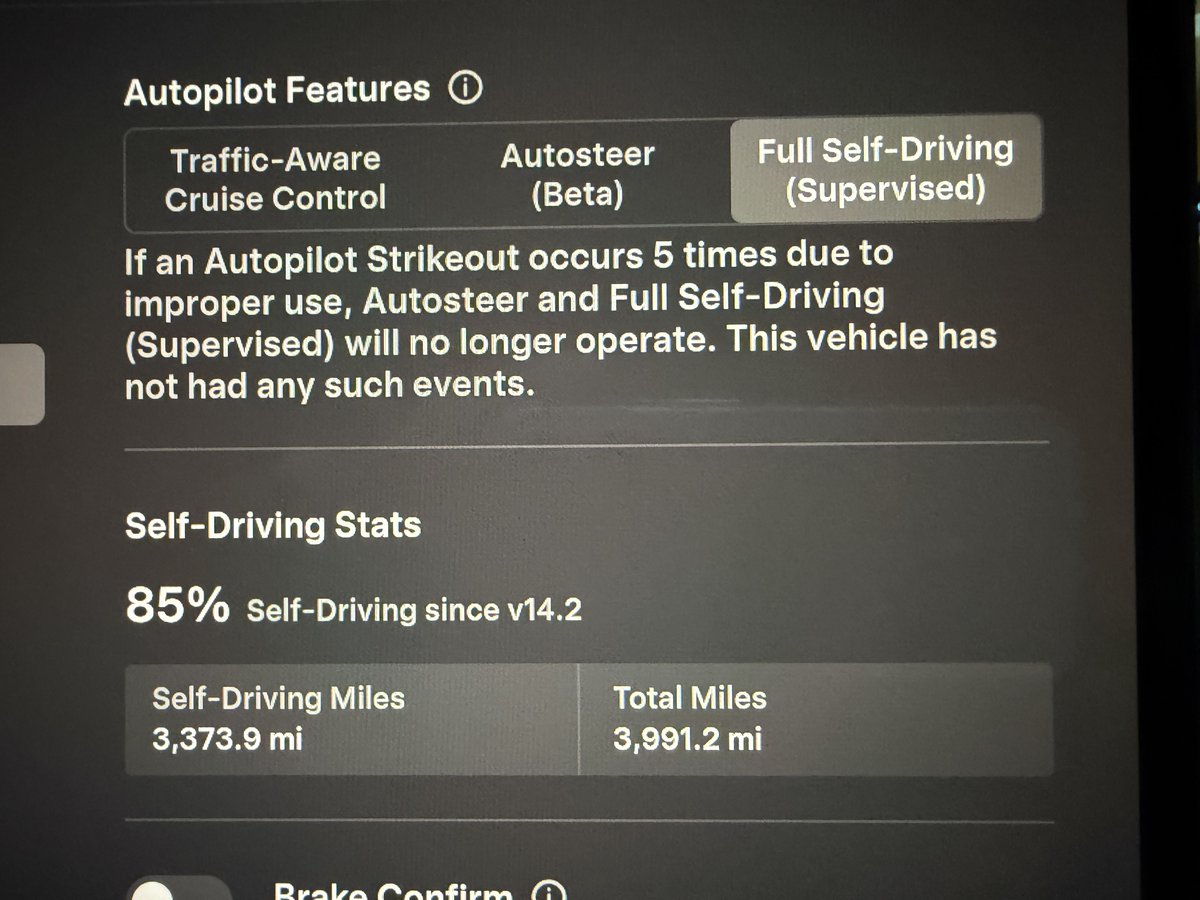 shaneevans's tweet photo. @TechOperator Most of the time, I let my 'robot on wheels' zip me around during my boring commute. And 15% of the time, I enjoy taking over. 😀 Too much fun to drive a Tesla. https://t.co/t2pUgcNEgN
