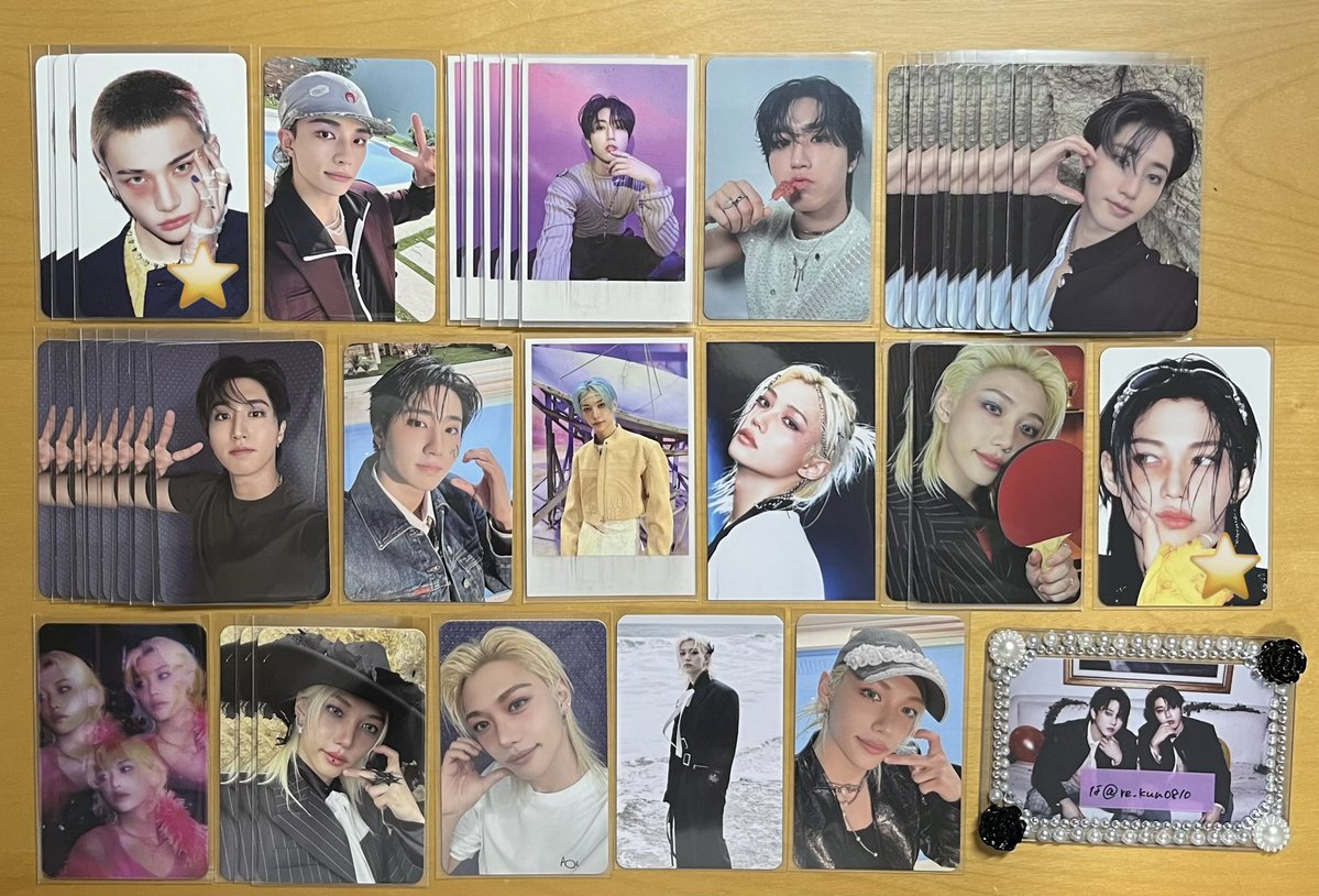 交換】Stray Kids スキズ トレカ 封入 oddinary 樂-star GIANT KARMA