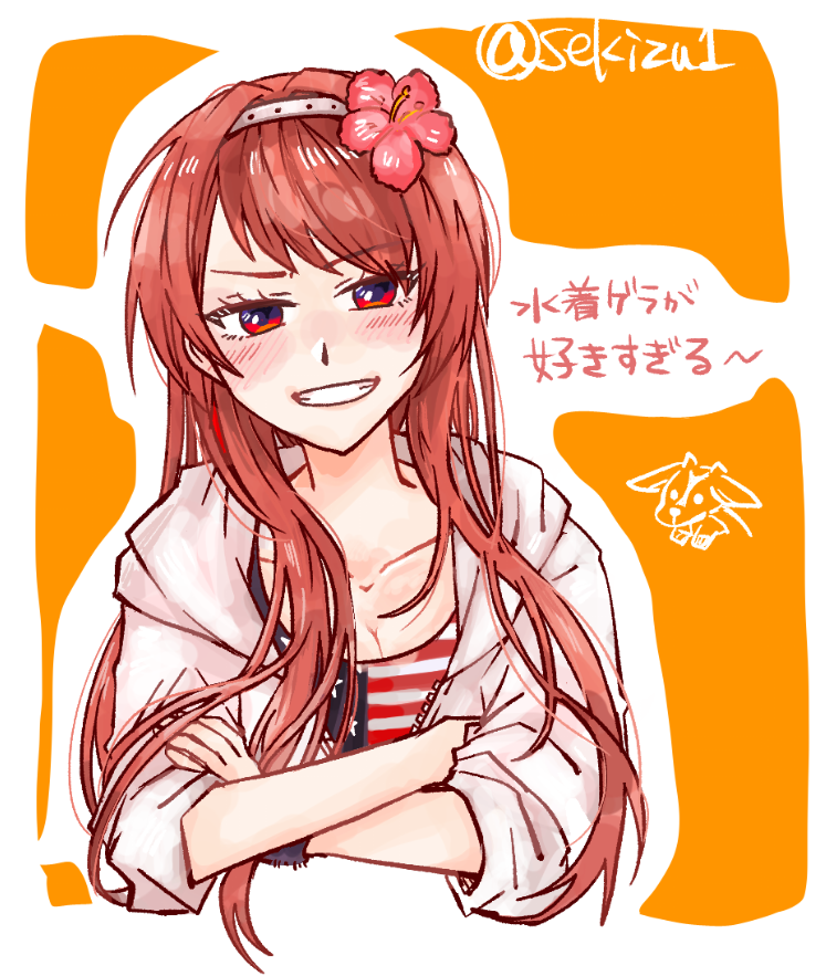 ネヴァダの水着ｸﾞﾗの表情が好きすぎる　早く夏が来てほしい