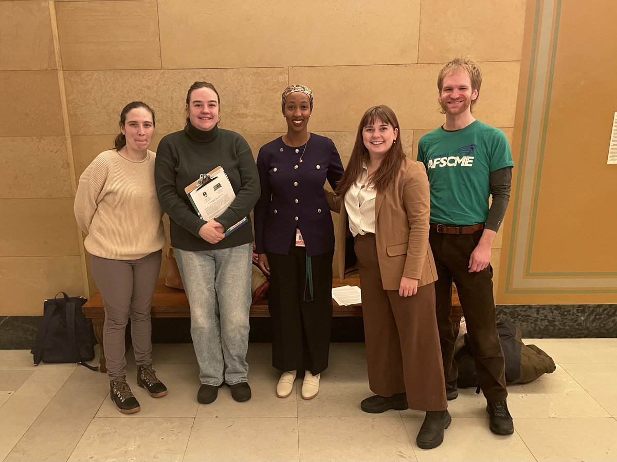 anquam62B's tweet photo. The beginning of the 2026 MN legislative session has been busy and productive. I was happy to join this week with my old union, AFSCME to talk about the importance of protecting Civil Legal Aid for workers and residents in my district and across the state. https://t.co/4ZTpaeziEZ