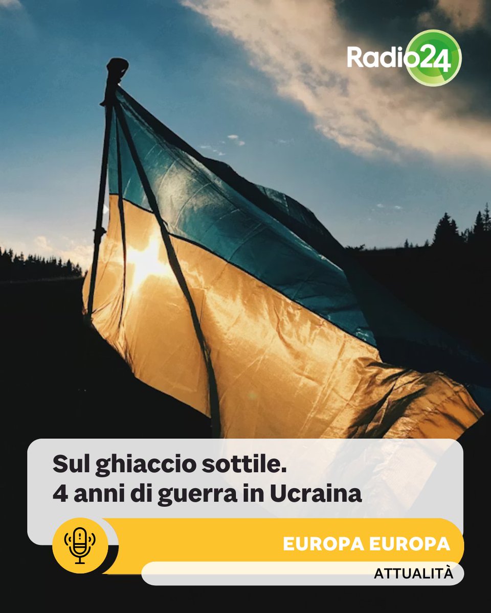 4 anni di guerra in Ucraina: da Leopoli a Kharkiv, Matteo Caccia raccoglie le voci di storici, istituzioni e terzo settore. Un viaggio "sul ghiaccio sottile" per capire un conflitto che ha cambiato l’Europa. 🇺🇦🇪🇺
🎧tinyurl.com/36rxzxdx
#Ucraina #Guerra #Radio24 #News