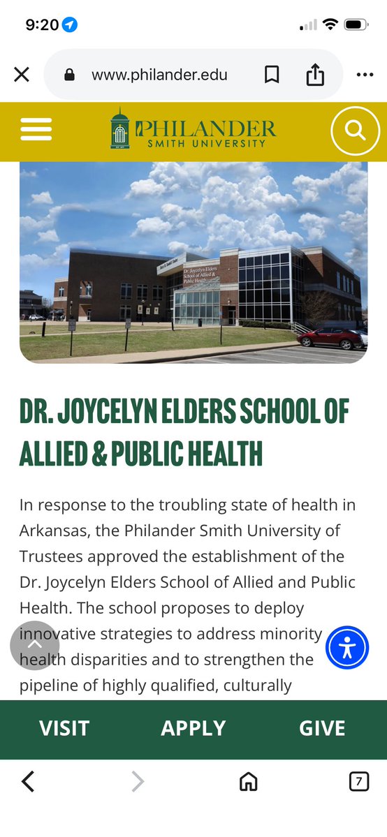 Thee Dr. Joycelyn Elders the first African-American and the second woman to serve as US Surgeon General! Proud Philander Smith Alum! Happy Black History Month!