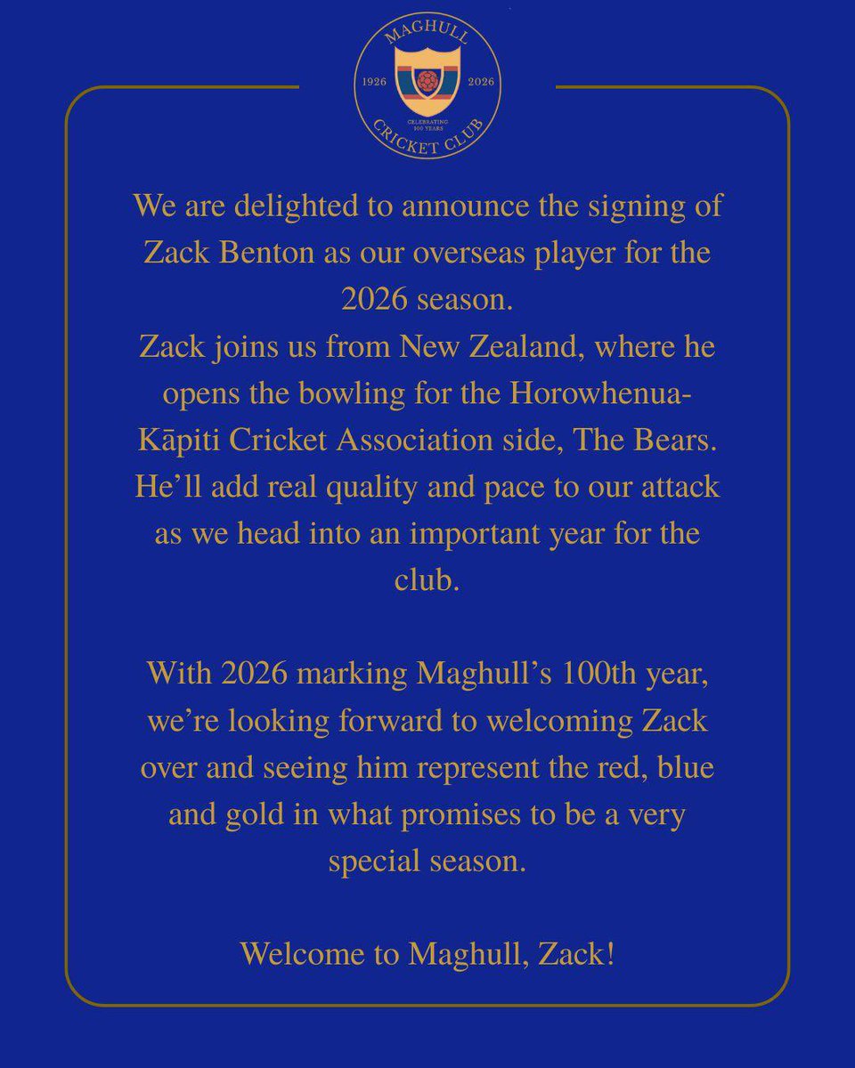 Maghull Cricket Club tweet media