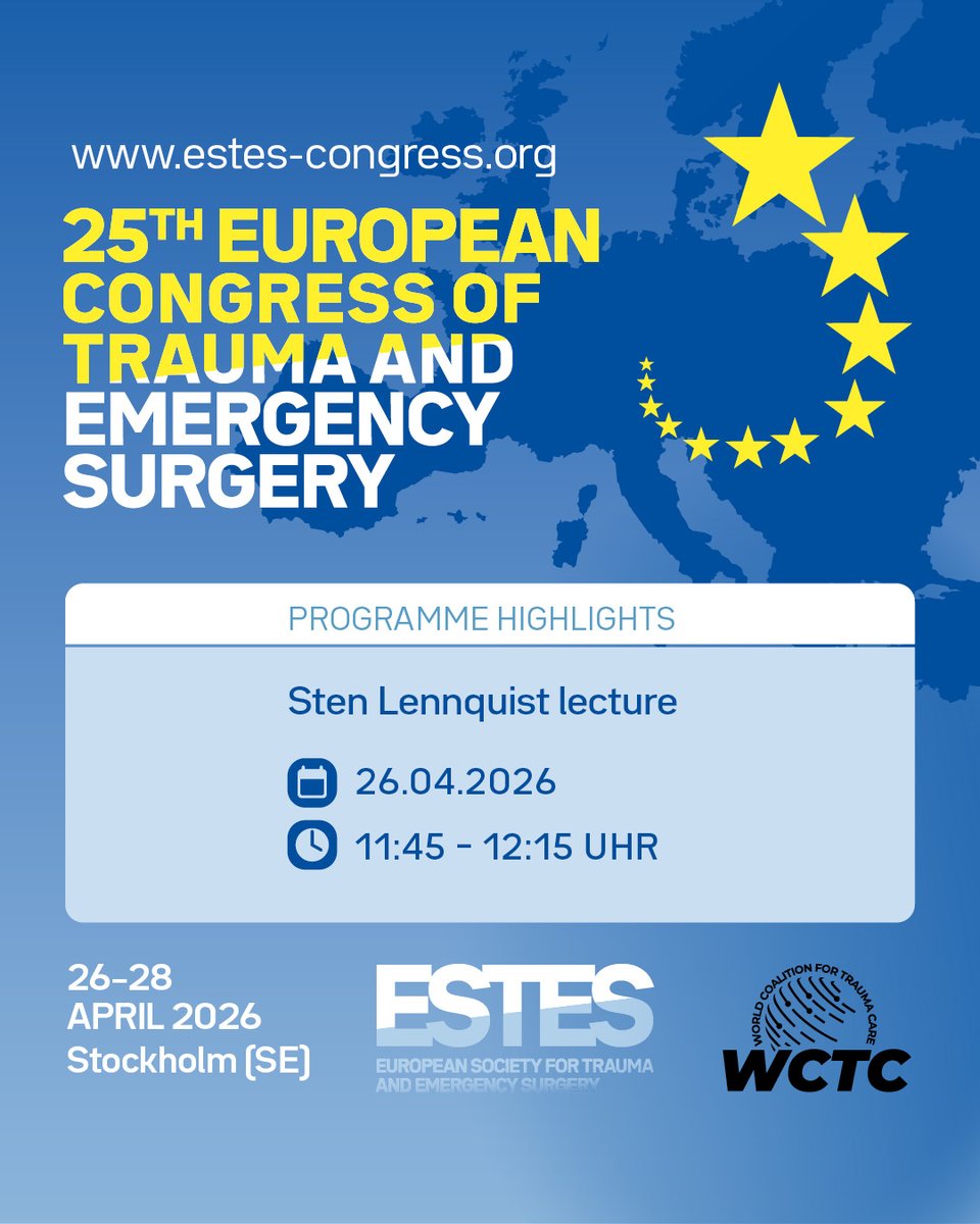 European Society for Trauma & Emergency Surgery tweet media