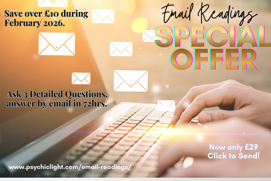 ThePsychicLight's tweet photo. ⏳ Last chance! Email Readings now £29 (was £39.95) — price increases from Mon 2nd March. Book yours before it’s gone 🔮
👉 https://t.co/dSfgedHmOA
#PsychicReading #IntuitiveReading https://t.co/JDxfebw6Sd