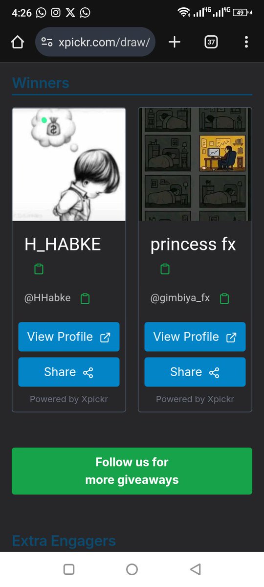 Congrats xpickr Winners - built by <a href="/xpickr/">Xpicker2</a> - <a href="/YFresh0/">Y Fresh</a> #xpickr
Winners 
<a href="/gimbiya_fx/">princess fx</a>
<a href="/HHabke/">H_HABKE</a>
Open ticket on discord to claim your account