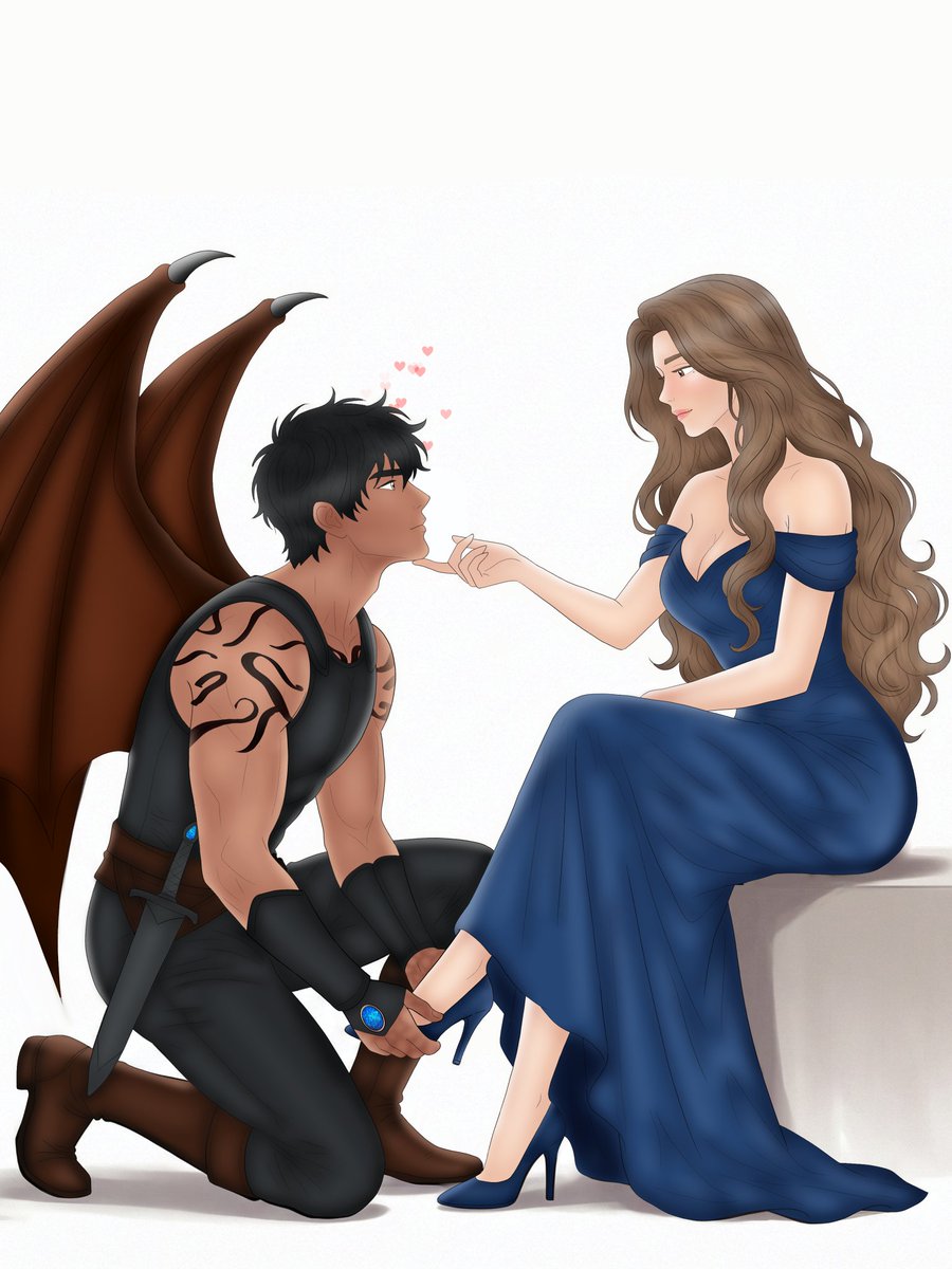 He'd beg on his knees for a chance to taste it.

#elriel