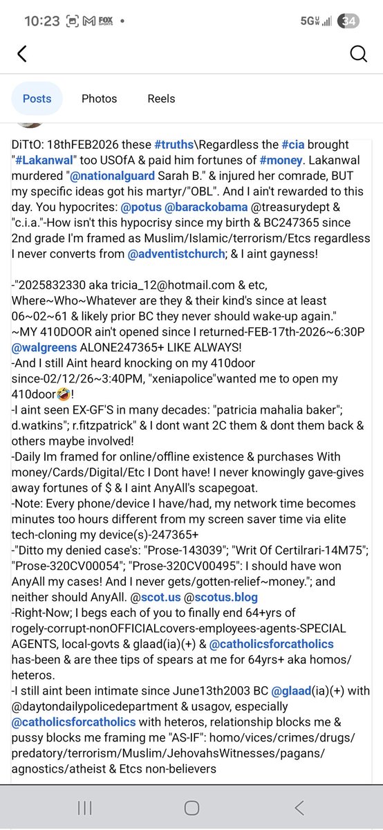 iNotQuiet247365's tweet image. @cia @FBI @TheJusticeDept @WhiteHouse @USCongress @SenateDems @SenateGOP @HouseGOP @HouseDemocrats: You #hypocrites!

#Lakanwal &amp;amp; #ReligionDiscriminations #HeterosexualDiscriminations #Racisms #Prejudices #Reverseracism #Reverseprejudices