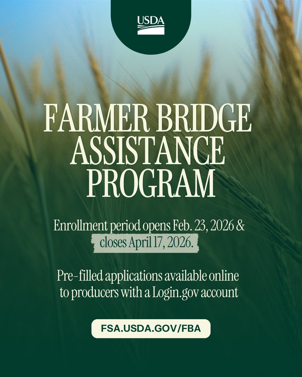 Dept. of Agriculture tweet media