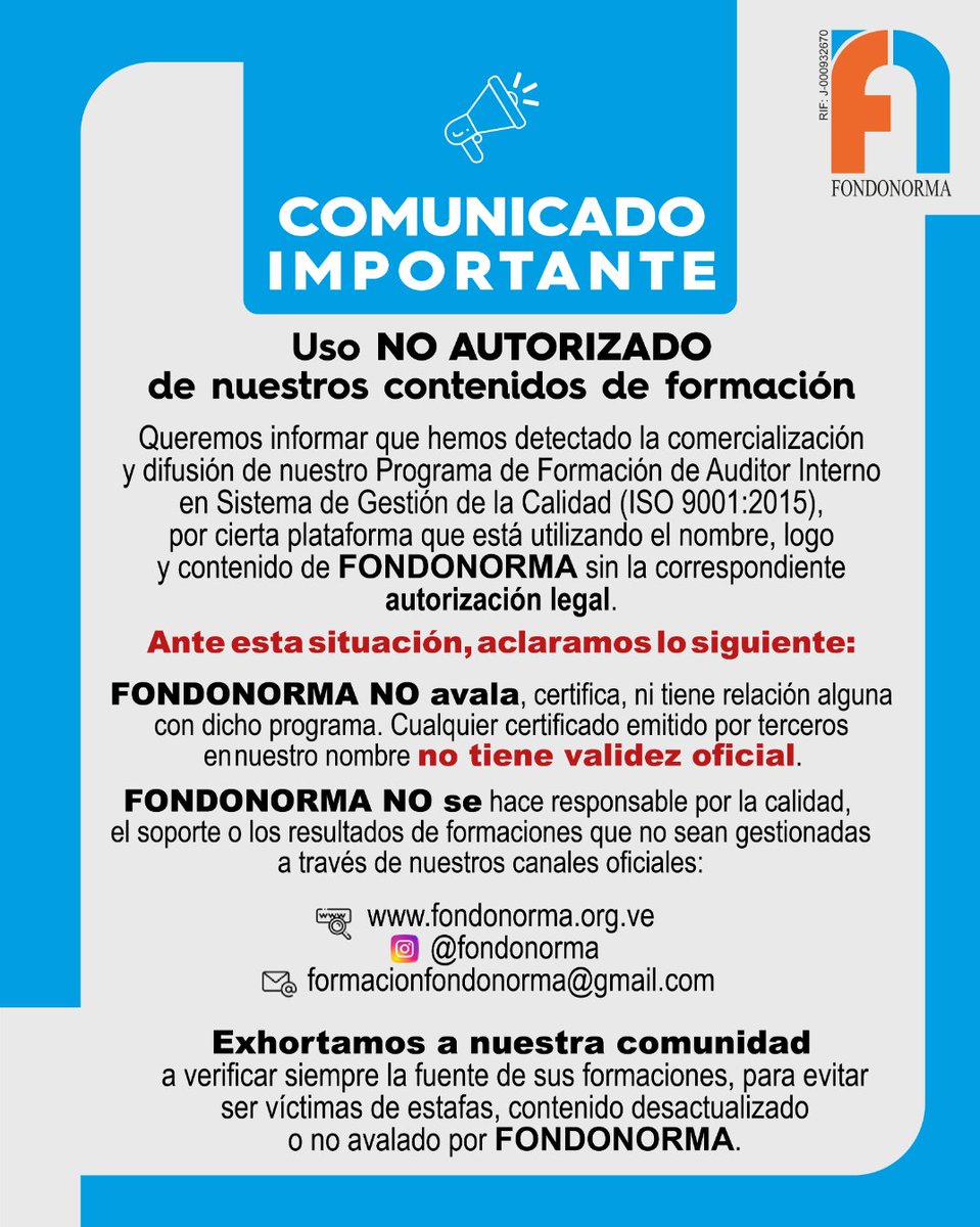 FONDONORMA tweet media