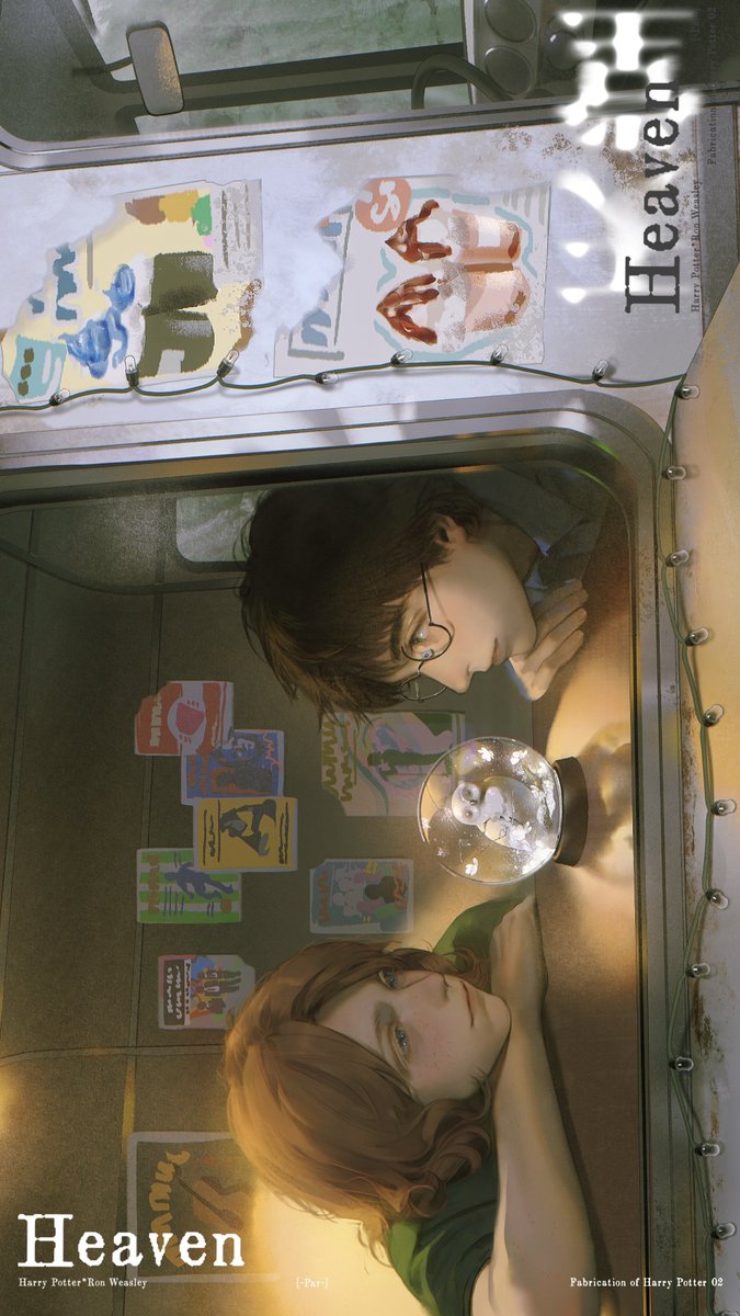 Illustration for my Harron fic “heaven”05-Hedwig
#hp #harron #ronarry #Harrypotter #RonWeasley