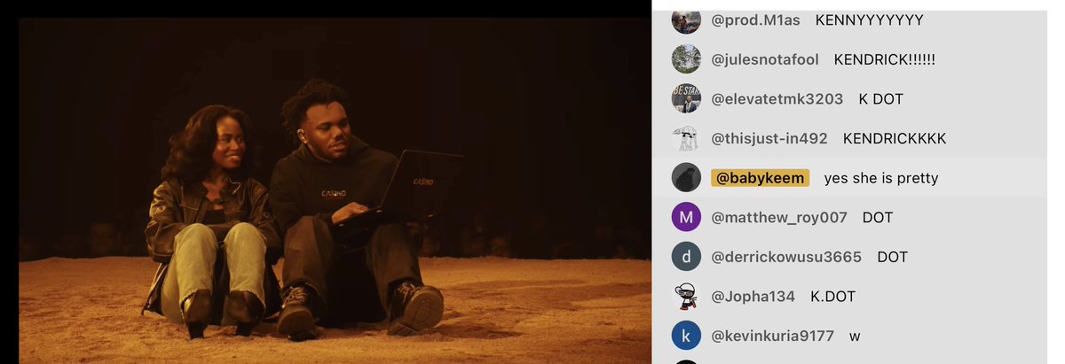 Keem got gameee 🤣🤣🤣

“Yes she’s pretty” while Momo was watching him type in the chat