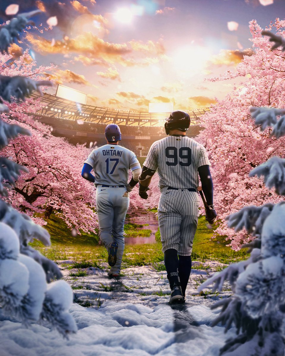 MLB's tweet image. Winter is over. Let’s play ball. ❄️⚾

#SpringTraining games happen today!