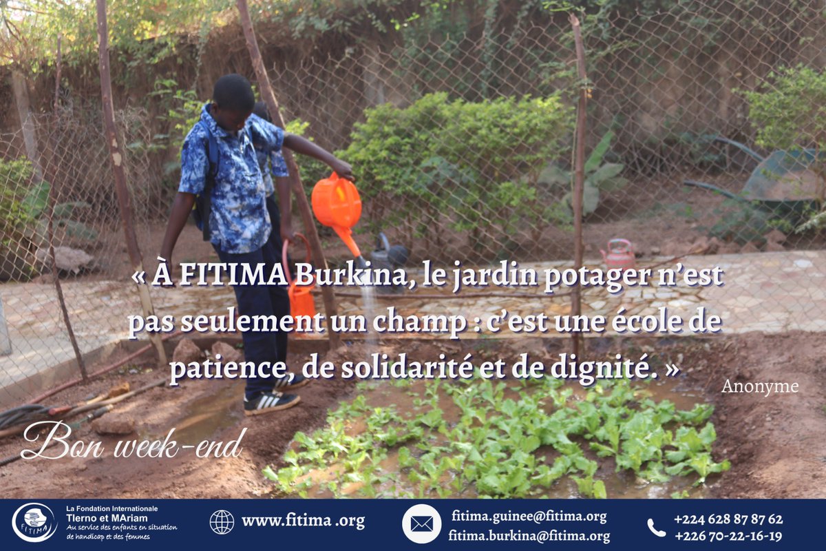 Bon week-end.

#FITIMA_Burkina #FITIMA_Guinée #FITIMA_Europe  
fitima.org