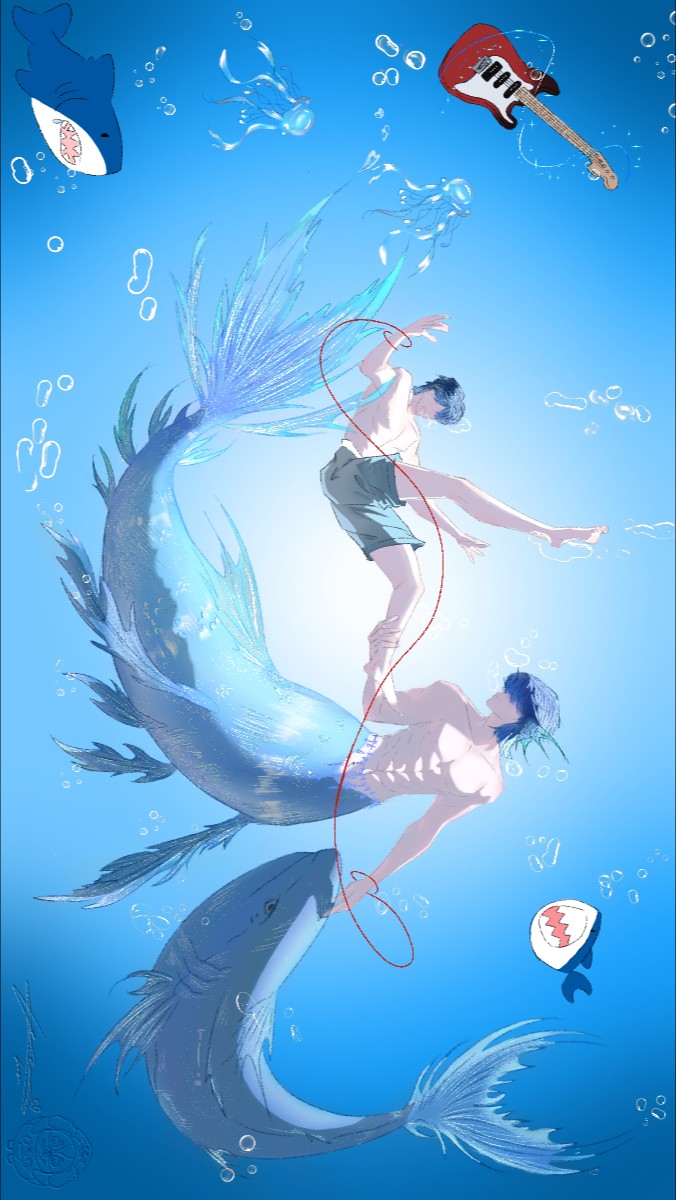Leenonono493186's tweet photo. The encounter between the lost teenager and the mermaid prince?🤔🤭@Williamjkp1 @EstRvp #WilliamEst #วิลเลี่ยมเอส https://t.co/RJiwitgz6H