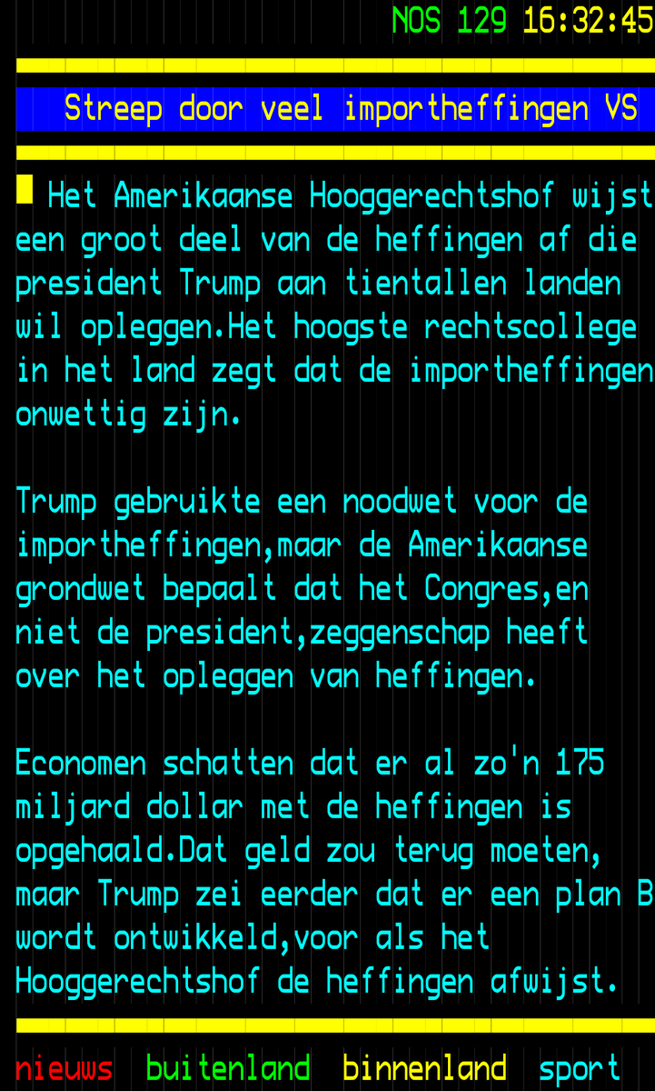 Hoezo 'opgehaald'? Dit hebben de Amerikanen gewoon zelf betaald! Minder import en hogere inflatie als gevolg.  nos.nl/ttappm <a href="/NOS/">NOS</a> #usa