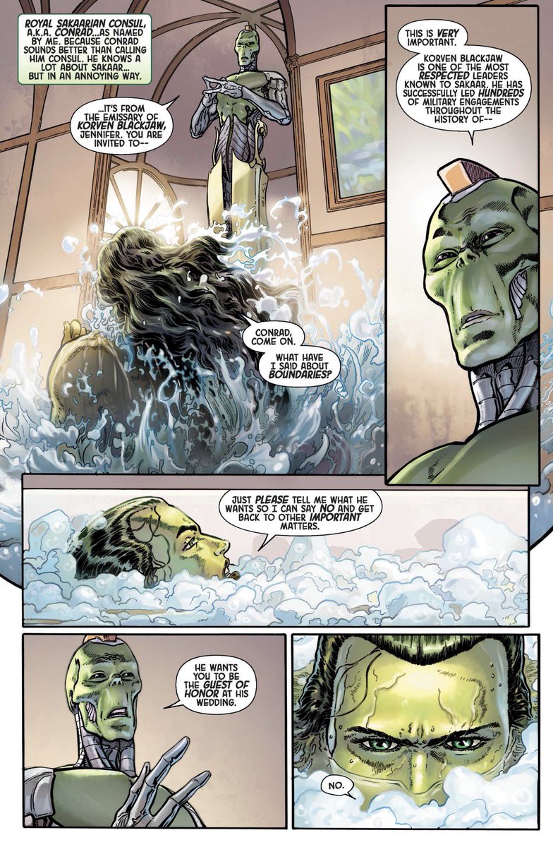KeenanLance_'s tweet image. PSH 1 dropped on Unlimited so I checked it out and it was pretty great. Phillips’ voice for Jen is spot-on, Kuder’s art is dynamic and expressive, the villain designs were hot, and there was a nice element of humor akin to old She-Hulk stories. Can’t wait for the next issue.
