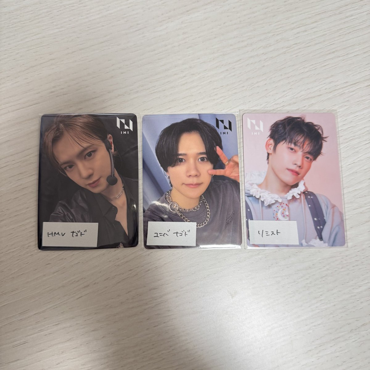 INI THE WINTER MAGIC MASTERPIECE 開催記念 トレカ ユニバ HMV