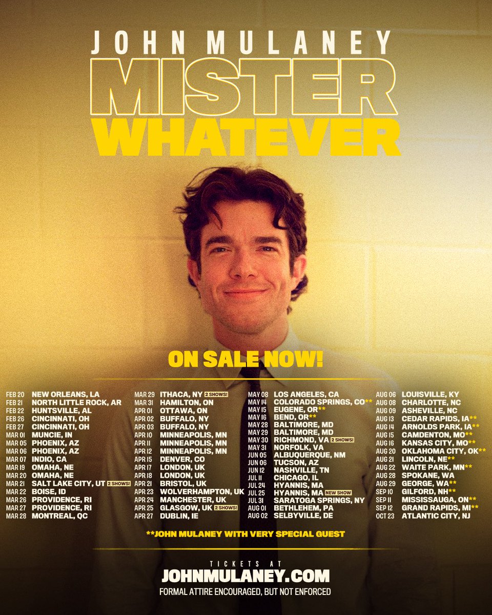 John Mulaney tweet media