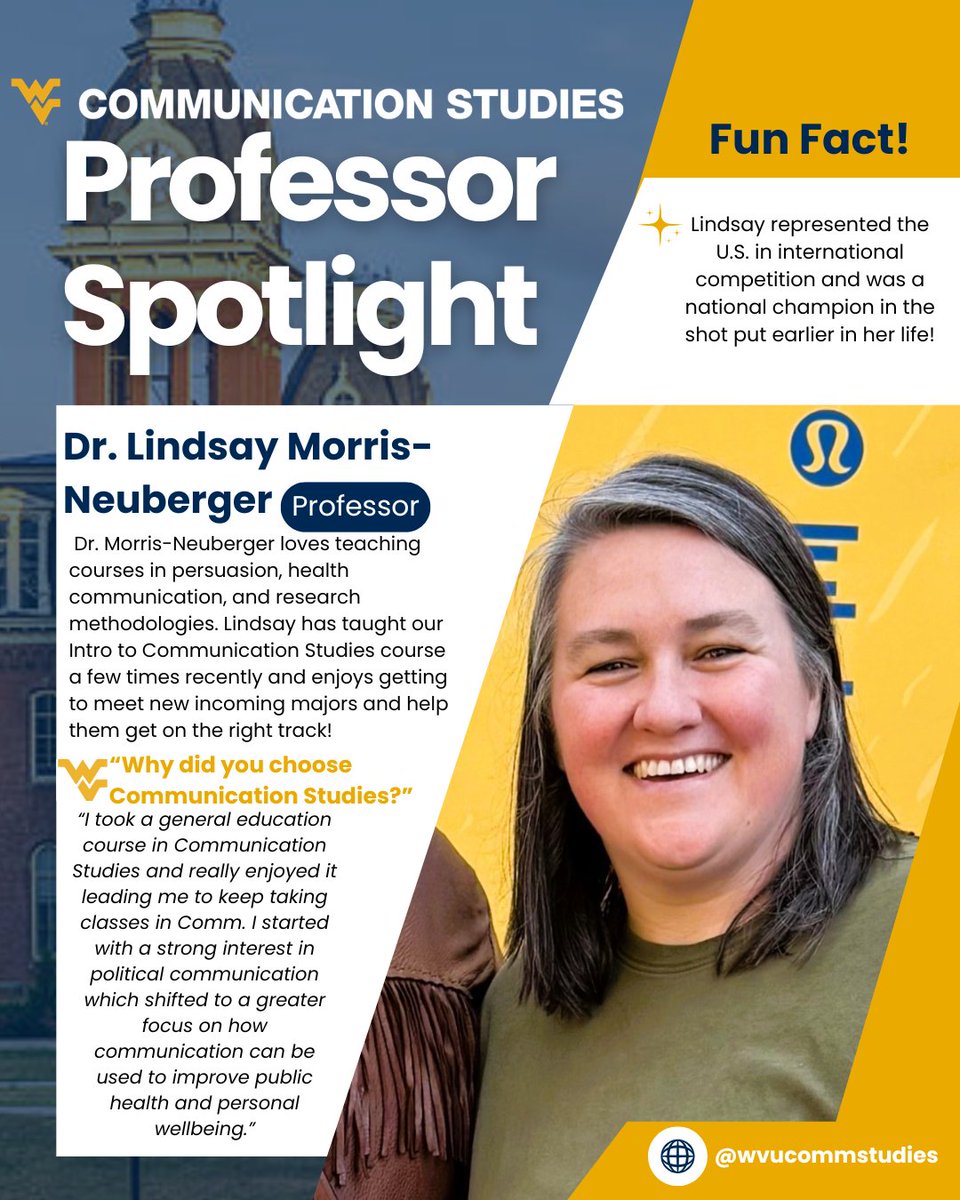 WVU Comm Studies (@wvucommstudies) on Twitter photo 
