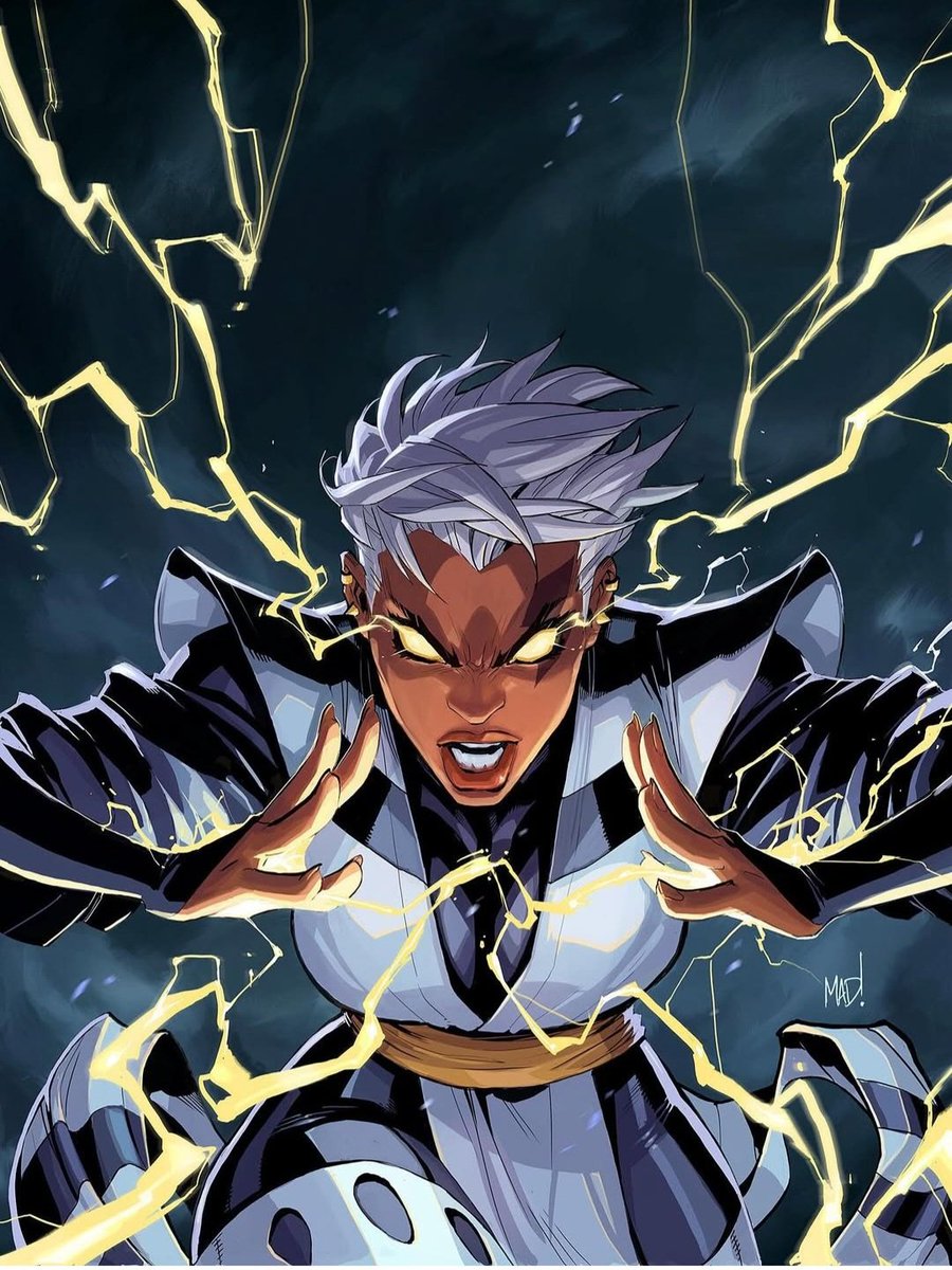 kanerfta's tweet photo. @MarvelRivals I like the cute designs too.. but I would like to see some battle ready designs for characters,  legendary mvps, and emotes.  I Like storm, missed her Wind Rider skin,  If it's any new skins drop, maybe these are some good ideas for her. #storm #MarvelRivals #xmen https://t.co/URgBo8p03G