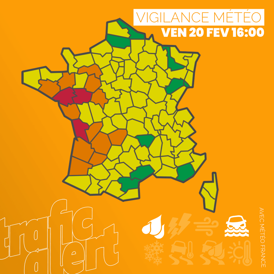 🔴 VIGILANCE CRUES  | Crues, plus de 300 routes toujours coupées, 3 départements restent en vigilance rouge, 12 en orange #vigilanceorange #crues #inondations +sur  ift.tt/LvqhjzO