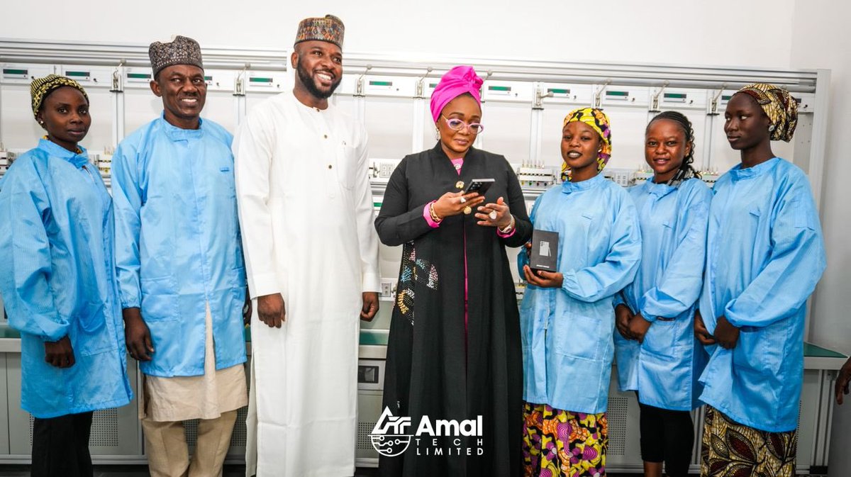 woye1's tweet photo. Kindly read Nos 3(b) as per this quoted tweet where I requested that the HM @FMWA_ng @hm_womenaffairs should pls visit our beautiful and hardworking girls working on manufacturing local phones. 

2: Today, the @hm_womenaffairs visited @AmalTech_NG without any prior notice guys. She just showed up. 

3: I must thank the @hm_womenaffairs for responding swiftly to my tweets. 

4; Your encouragement today will spur the ladies to do more. 

5: Our leaders are watching us on X guys 

6: @AmalTech_NG is committed to Gender inclusivity @hanneymusawa @SenRemiTinubu 

6: we are waiting for @bosuntijani too. @DrGlatee @kaytiki @drdebodun @marvelousokoro1 @MaisheraTM @MaisheraTM @governmentinubu @jayteeofnaija @Yeribaaba @Rgk007 @WilliamsFolu @Saniyahayaazare @muyiwag @muyimulty75 @Onsogbu @ennyola0015 @GoodnewsNaijaTV @NOA_Nigeria @LanreIssaOnilu @Mario9jaa @RealArije @cabeecroft23 @Chi_or_mar @KawuGarba @titilopegb @IbadanTweets