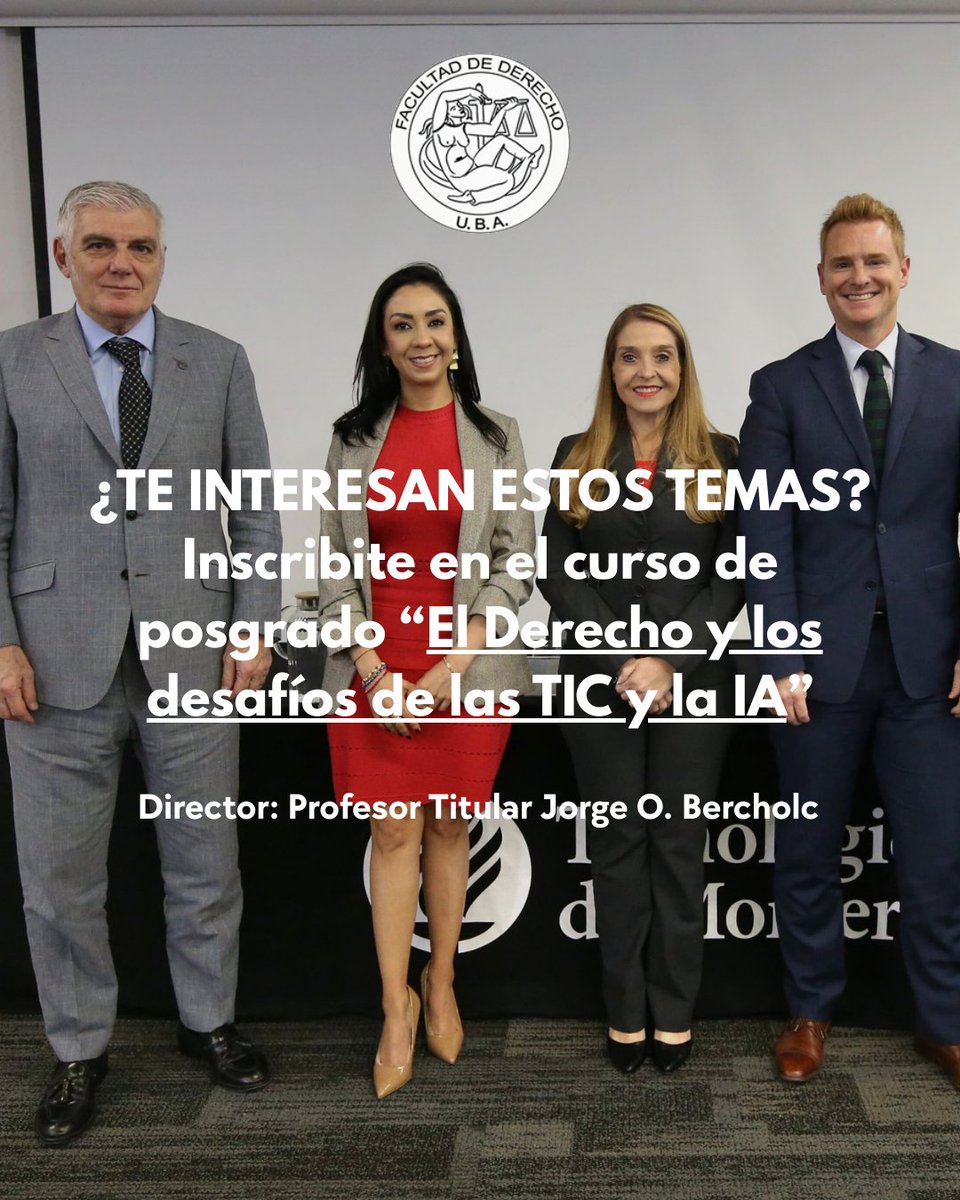 Observatorio TIC UBA Derecho tweet media