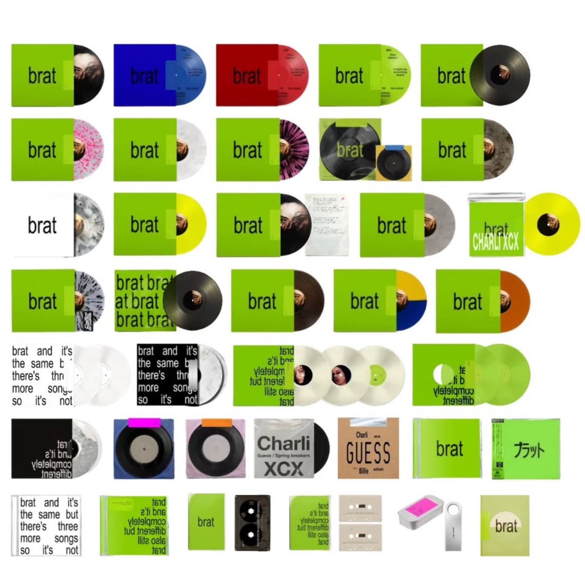 forfunfunny's tweet photo. All these variants, versions, vinyls, and bundles are nothing LOL🤣
They can release as many variants as Taylor Swift, but they will never achieve the same level of sales as her. The number of product variants does not create demand — it is demand that determines sales. https://t.co/0WGma84RYI