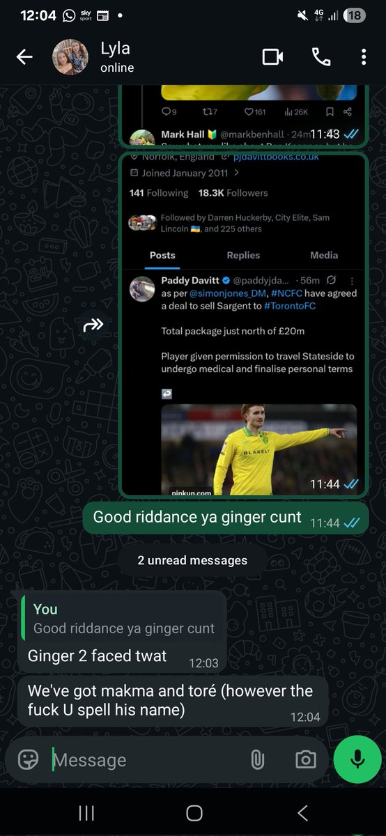 1985ballack's tweet photo. @ChrisReevo Your friend Lyla (the girl with the new sky remote) has had her say. 

I think she summed it up nicely. (I also am fully aware im a terrible role model). https://t.co/fZF9TmPQkH
