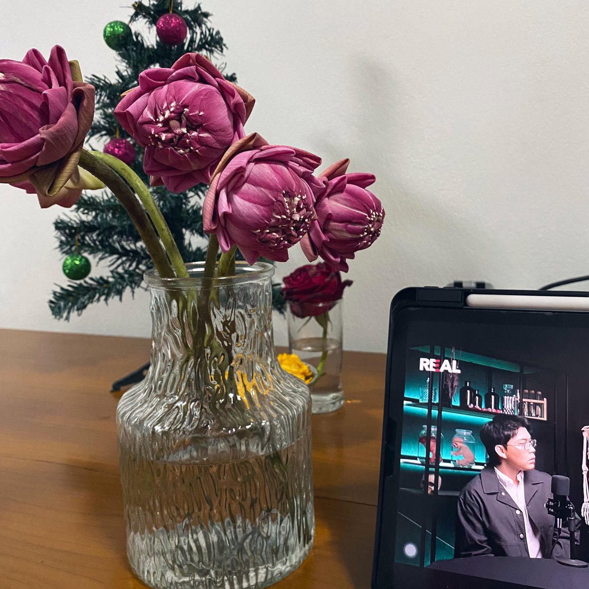 สวยจริงๆนั่นแหละ เสียดายซื้อดอกมาน้อยไปหน่อย