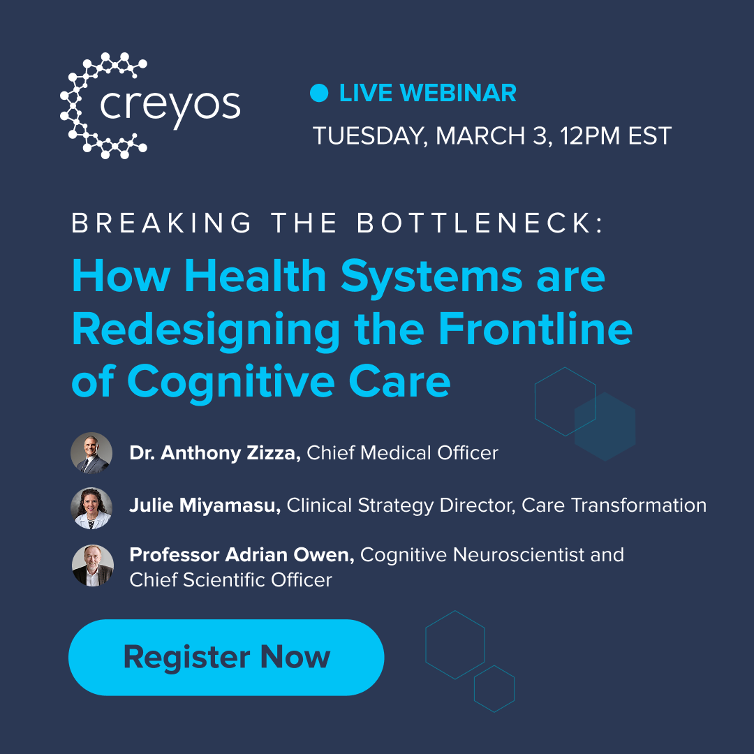 Creyos (formerly Cambridge Brain Sciences) tweet media