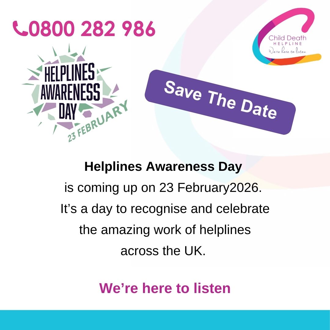 Child Death Helpline tweet media