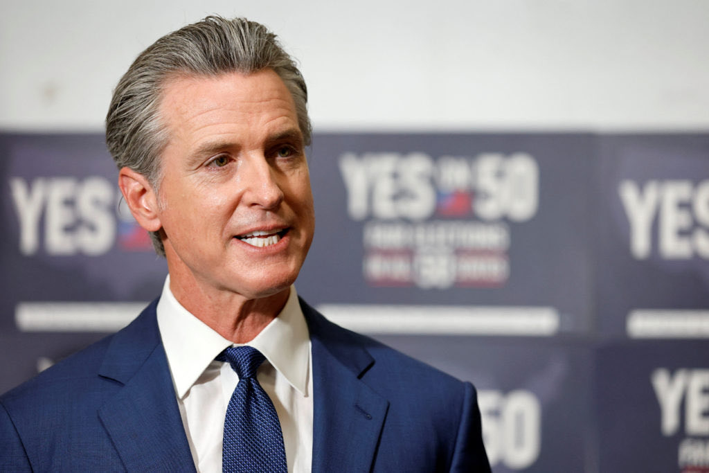 NewsWire_US's tweet photo. Newsom to Trump: “Issue an immediate refund to all Americans for your illegal tax. Now.” https://t.co/zkSGBxRjhz