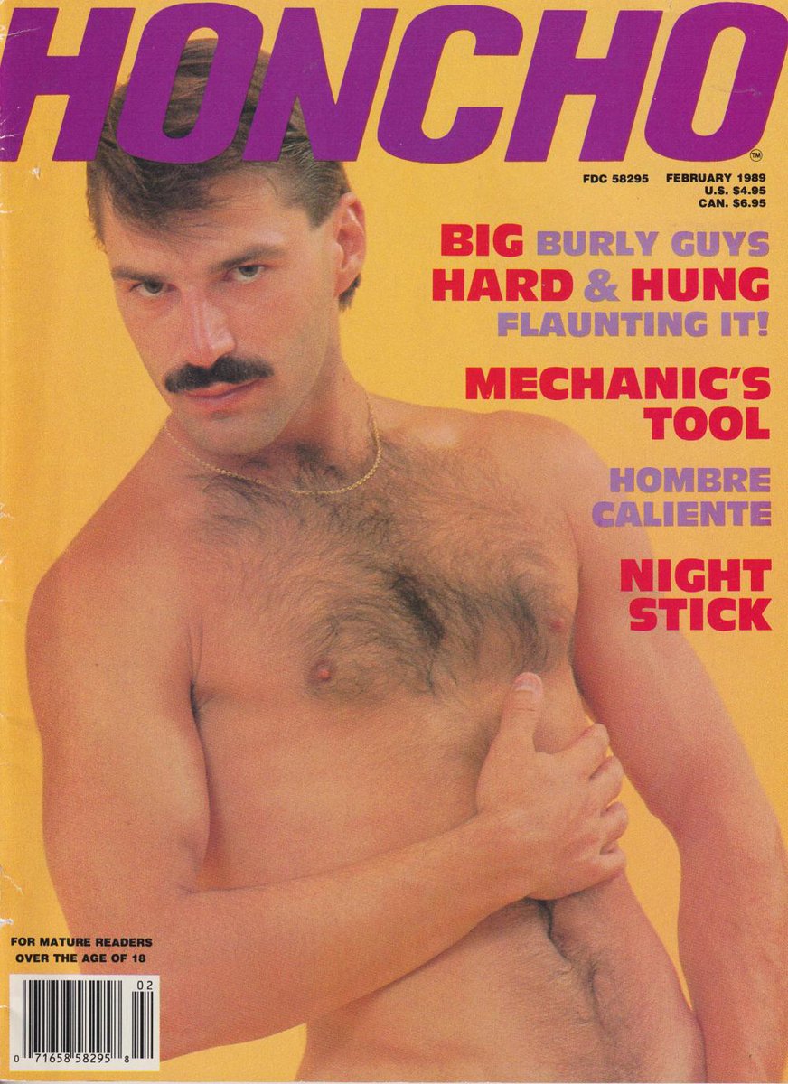 PASÓ UN #FEBRERO 
#Revistagay #Honcho 1989
EJEMPLAR DIGITALIZADO EN VENTA INFO bibliotecalgttb@gmail.com