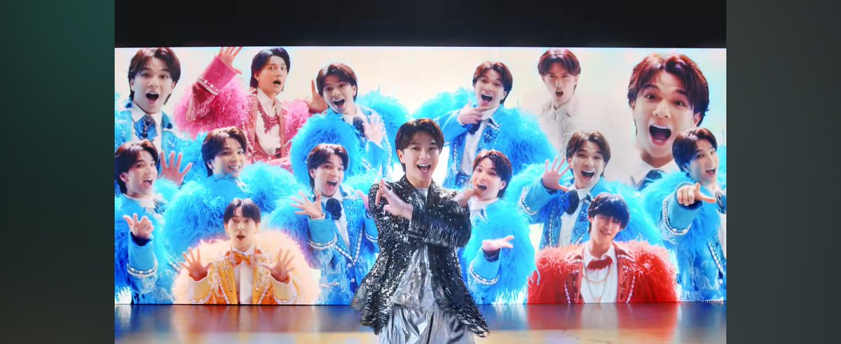 hika1050's tweet photo. 仁人くんのお顔が爆裂にかっこいいな。
あと地球をCGでも回せてしまうのもかっこいい🌍😵‍💫
太智くんは爆裂に可愛すぎるし、みんなの驚いたり不思議な顔してるの最高にすき!!!!❤
アップテンポながらみんなで踊れる爆裂最高の曲だ！！！

 #爆裂愛してる  

https://t.co/QSWqVwshdj https://t.co/PdZAejwXUh