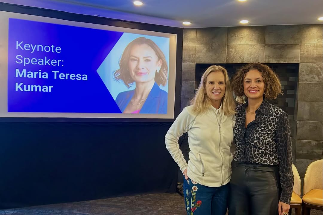 Thank you to our incredible board member María Teresa Kumar for joining ...