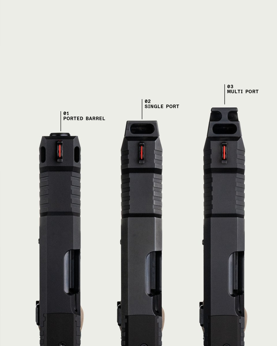 We previewed them at SHOT, and now they are in the wild. Check out our ported and compensated models and accessories

#performanceuncompromised #archontypeb #performancebydesign