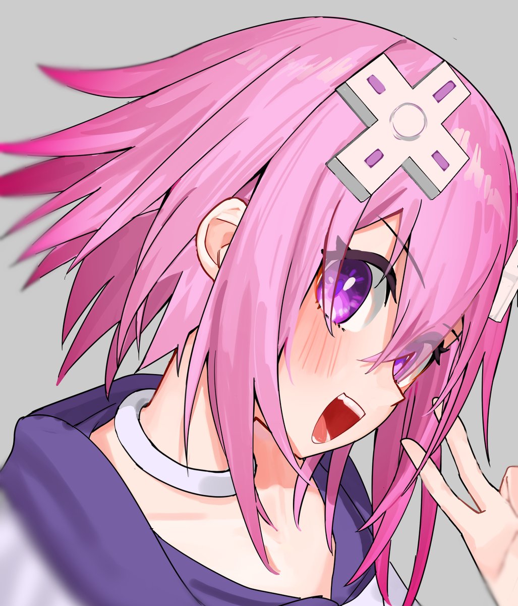 Close "proximity" Neptune

I finished my final exam in university. Maybe I colored her pink hair a bit too pink lol