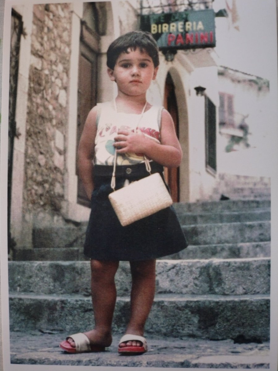 Di quando facevo la modella a Taormina. 😄