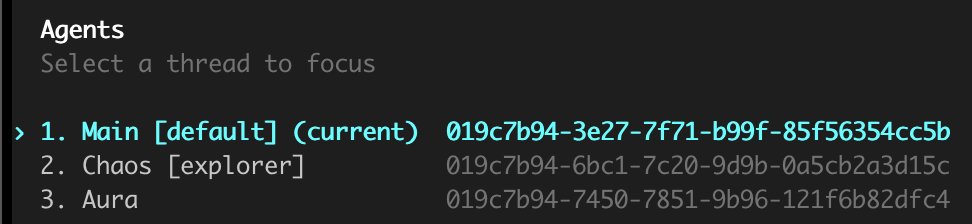 finally we'll be able to focus into codex agent threads