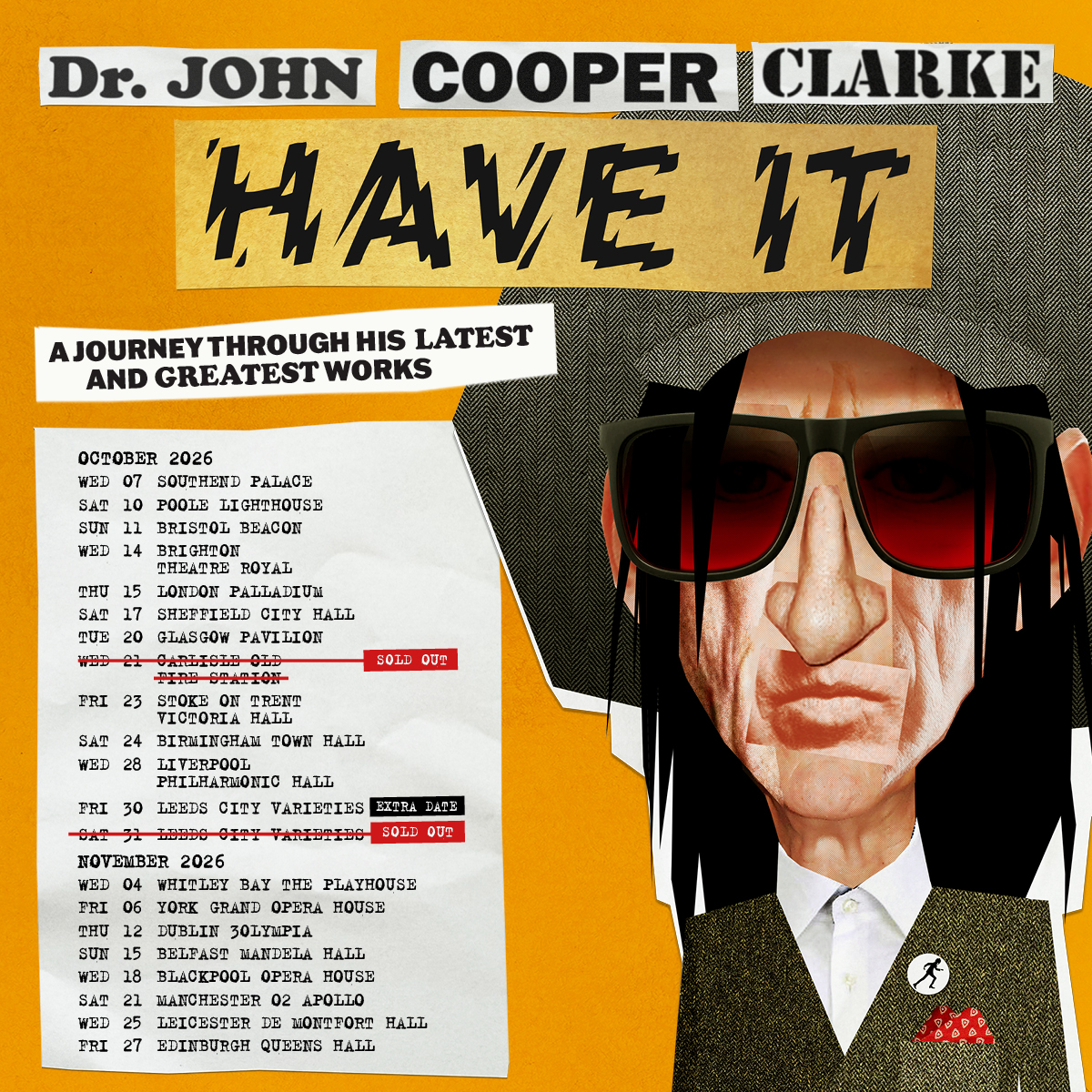 John Cooper Clarke tweet media