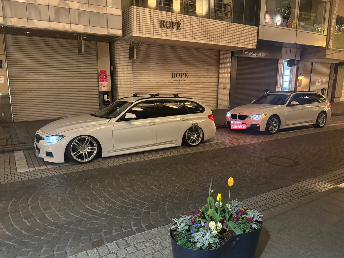 純正車高と並べちゃうとなんかキモいまでもあるなこれ.....