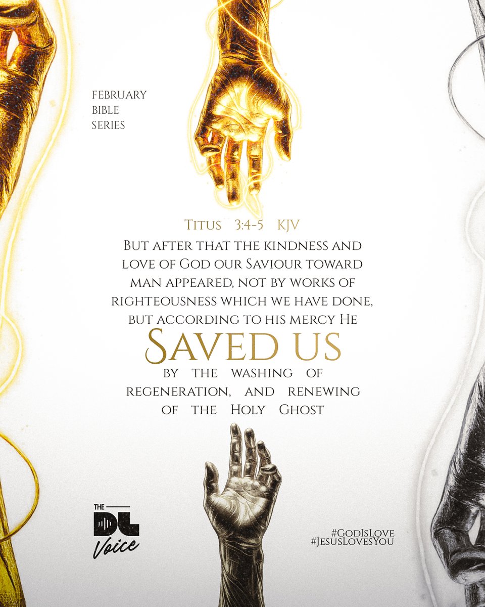 TheDLvoice's tweet image. Salvation wasn’t earned.
It was gifted
Wrapped in love and mercy.

#WhatIsLove
#GodIsLove
#JesusLovesYou