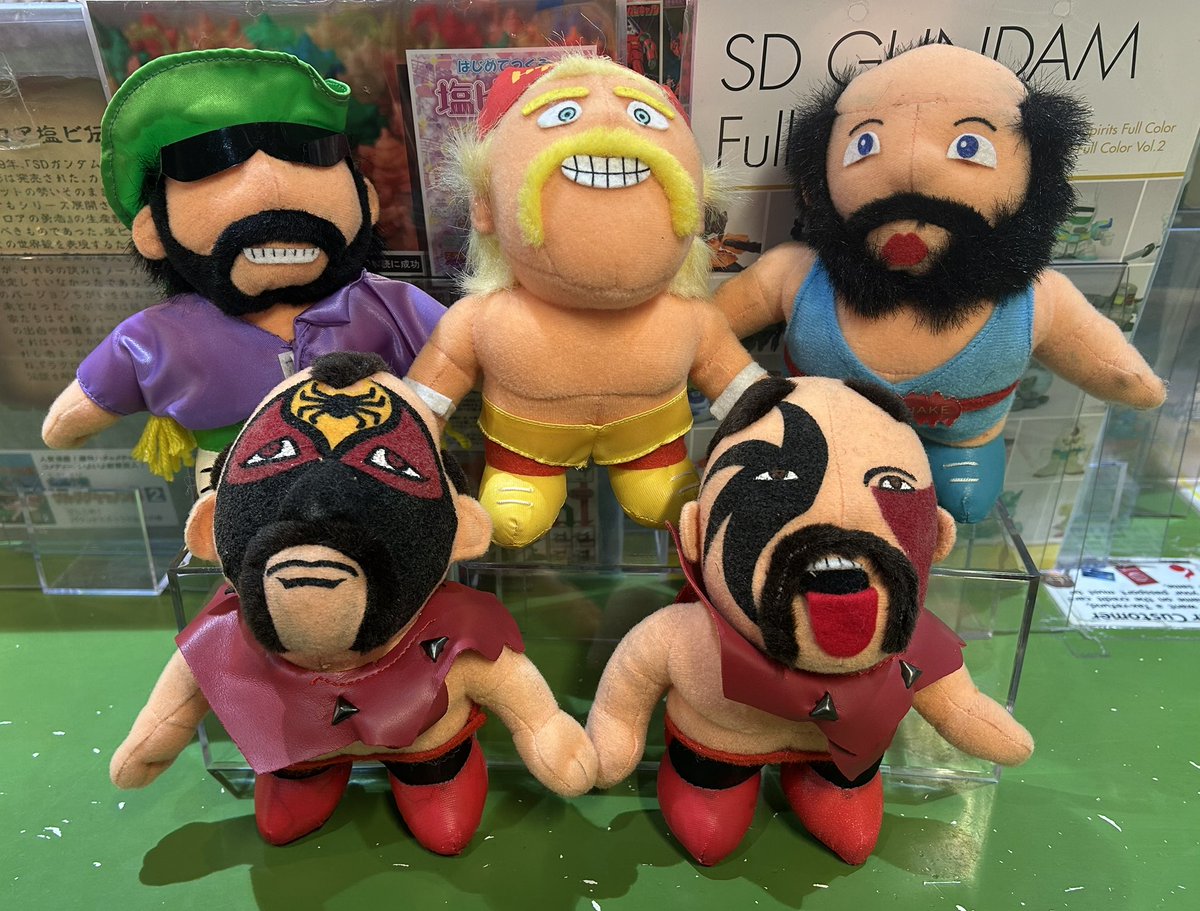 プロレス WWF WCW的 レッスルフェスト ぬいぐるみもリングインやぁ