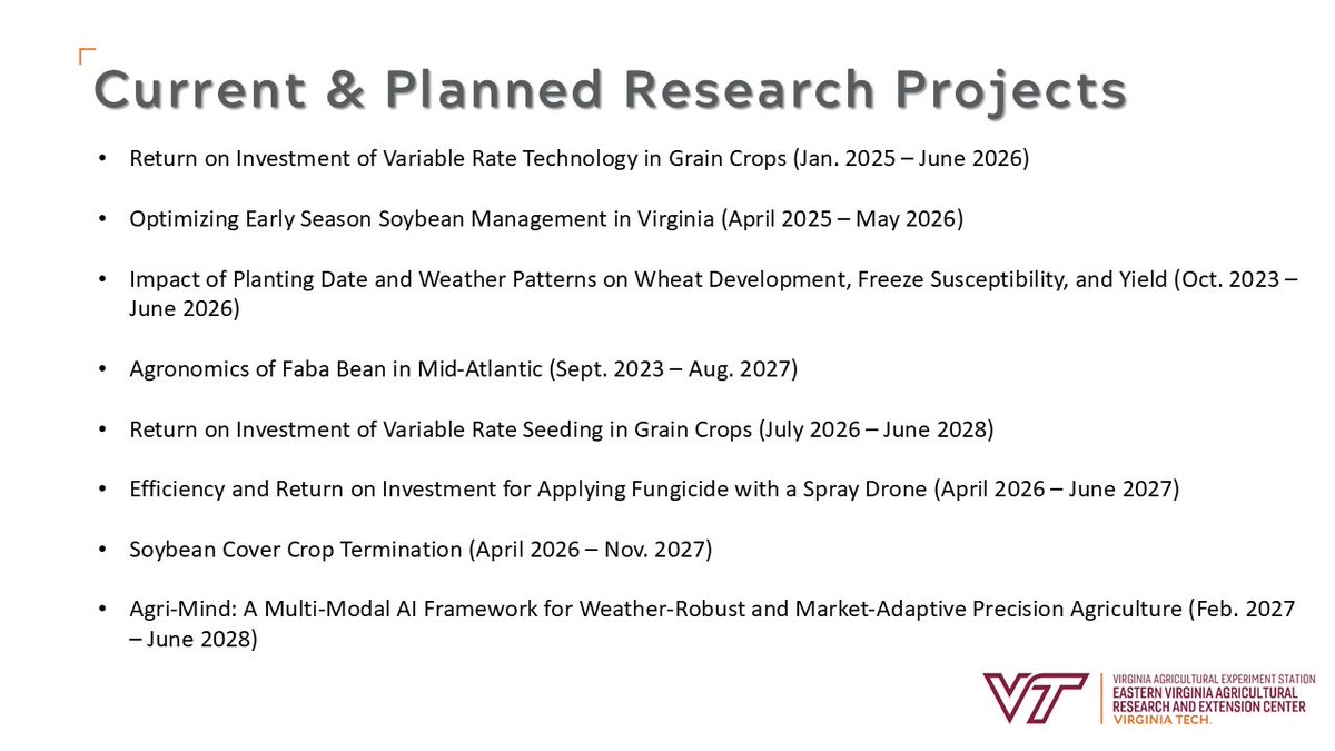 Eastern Virginia Ag Research & Extension Center tweet media