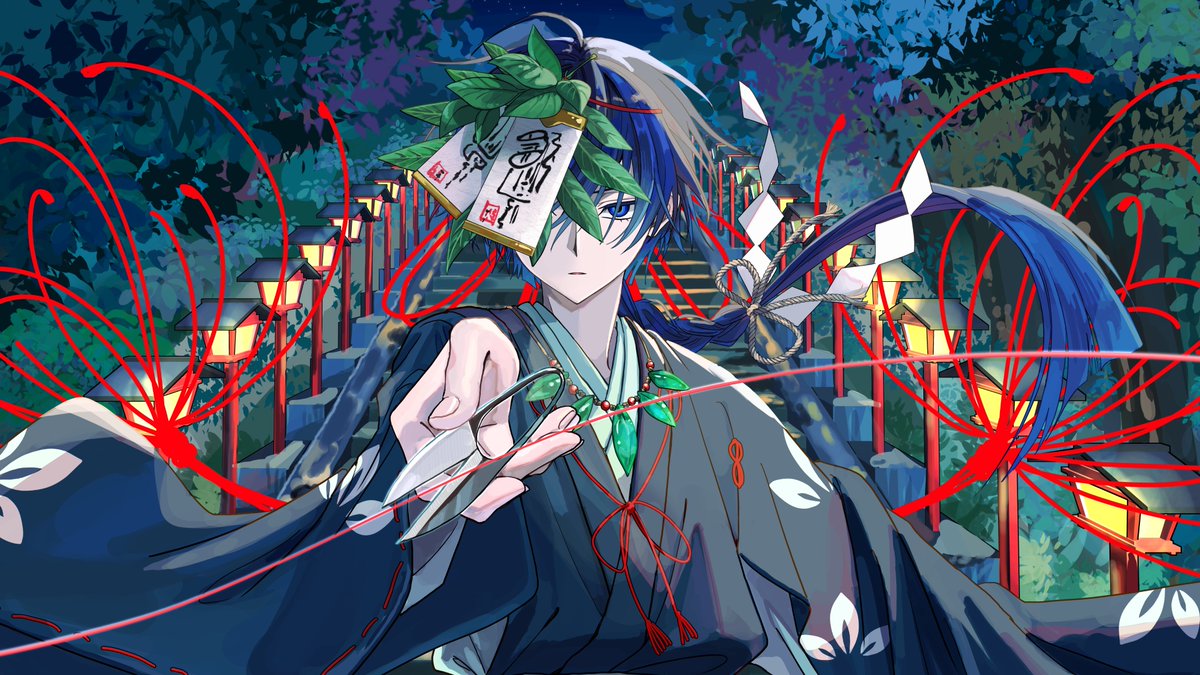 こちらの動画にてイラスト描かせていただきました！ 曲と映像が超